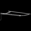 vidaXL antracit-fehér automata kihúzható napellenző LED-del 300x250 cm