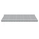 vidaXL antracitszürke-fehér LED-es automata napellenző 500 x 350 cm