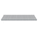 vidaXL antracitszürke-fehér LED-es kézi napellenző 600 x 350 cm