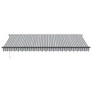vidaXL antracitszürke-fehér LED-es kézi napellenző 500 x 350 cm