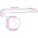 vidaXL antracit és fehér szövet és alumínium behúzható napellenző 4x3m