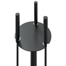 vidaXL 4 darabos kandallószerszám-készlet 22 x 59 cm acél