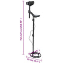 vidaXL Auto Tune hajszálpontos fémdetektor 18 cm keresési mélységgel
