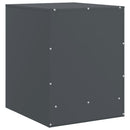 vidaXL antracitszürke acél éjjeliszekrény 34,5 x 39 x 44 cm