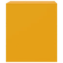 vidaXL sárga acél éjjeliszekrény 34,5 x 39 x 44 cm