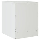 vidaXL 2 db fehér acél éjjeliszekrény 34,5 x 39 x 44 cm