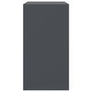 vidaXL antracitszürke acél tálalószekrény 67 x 39 x 73 cm