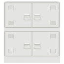 vidaXL fehér acél tálalószekrény 67 x 39 x 73 cm