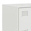 vidaXL fehér acél tálalószekrény 67 x 39 x 73 cm