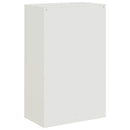 vidaXL fehér acél tálalószekrény 67 x 39 x 107 cm