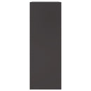 vidaXL fekete acél tálalószekrény 67 x 39 x 107 cm