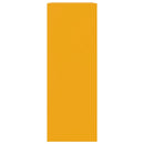 vidaXL mustársárga acél tálalószekrény 67 x 39 x 107 cm