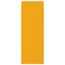 vidaXL mustársárga acél tálalószekrény 67 x 39 x 107 cm