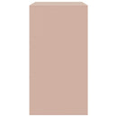 vidaXL rózsaszín acél tálalószekrény 67 x 39 x 73 cm