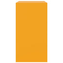 vidaXL mustársárga acél tálalószekrény 67 x 39 x 73 cm