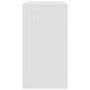 vidaXL fehér acél tálalószekrény 67 x 39 x 73 cm