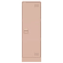 vidaXL rózsaszín acél tálalószekrény 34,5x39x107 cm