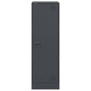 vidaXL antracitszürke acél tálalószekrény 34,5x39x107 cm