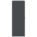 vidaXL antracitszürke acél tálalószekrény 34,5x39x107 cm