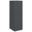 vidaXL antracitszürke acél tálalószekrény 34,5x39x107 cm