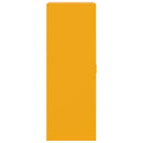 vidaXL mustársárga acél tálalószekrény 34,5x39x107 cm