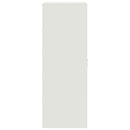 vidaXL fehér acél tálalószekrény 34,5x39x107 cm