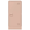 vidaXL rózsaszín acél tálalószekrény 34,5x39x73 cm