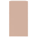 vidaXL rózsaszín acél tálalószekrény 99x39x73 cm