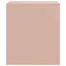 vidaXL rózsaszín acél éjjeliszekrény 34,5 x 39 x 44 cm