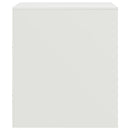 vidaXL 2 db fehér acél éjjeliszekrény 34,5 x 39 x 44 cm