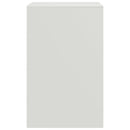 vidaXL fehér acél éjjeliszekrény 34,5x39x62 cm