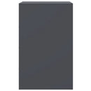 vidaXL 2 db antracitszürke acél éjjeliszekrény 34,5x39x62 cm