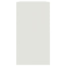 vidaXL fehér acél tálalószekrény 99x39x73 cm