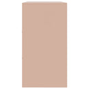 vidaXL rózsaszín acél tálalószekrény 99x39x73 cm