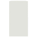 vidaXL fehér acél tálalószekrény 99x39x73 cm