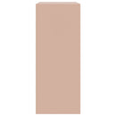 vidaXL rózsaszín acél magasszekrény 67x39x95 cm