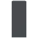 vidaXL antracitszürke acél magasszekrény 67 x 39 x 95 cm
