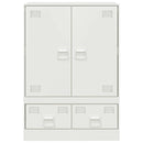 vidaXL fehér acél magasszekrény 67x39x95 cm