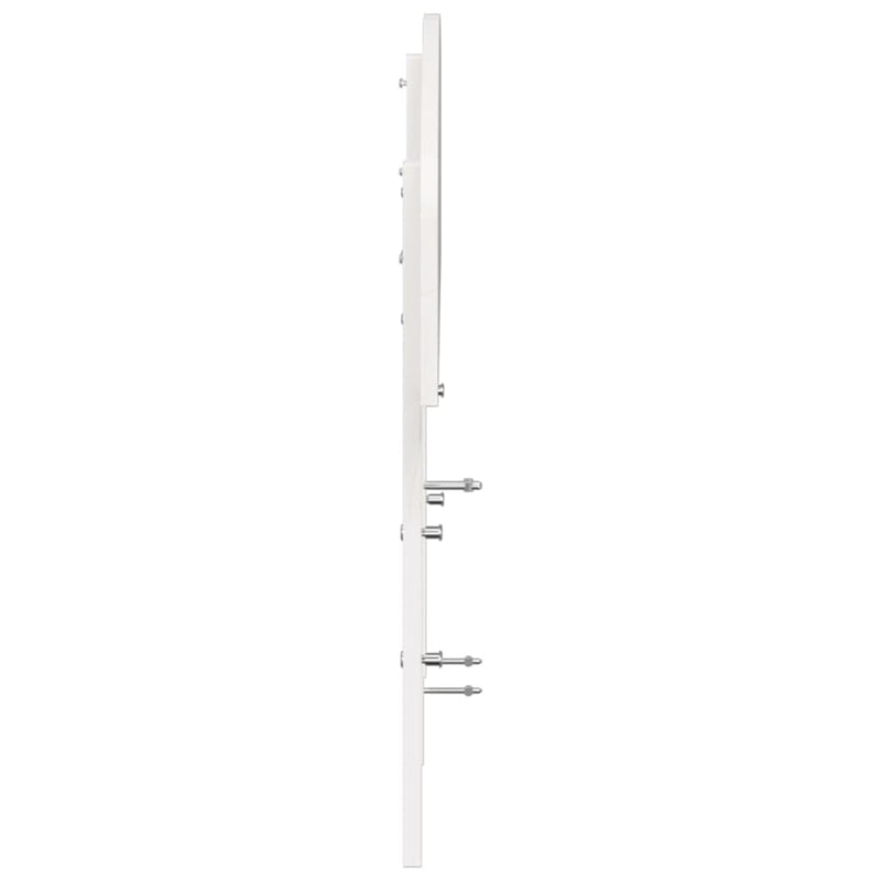 vidaXL fehér tömör fenyőfa fejtámla 180 cm