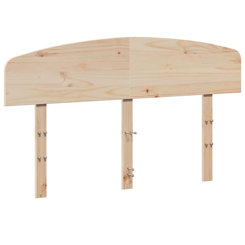 vidaXL tömör fenyőfa fejtámla 160 cm