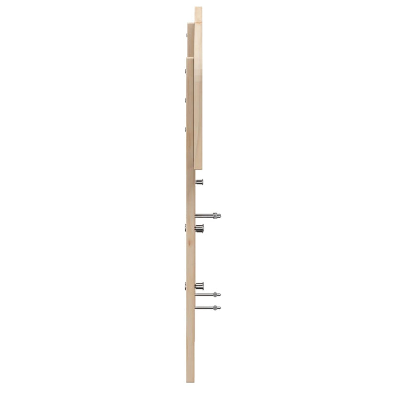 vidaXL tömör fenyőfa fejtámla 160 cm