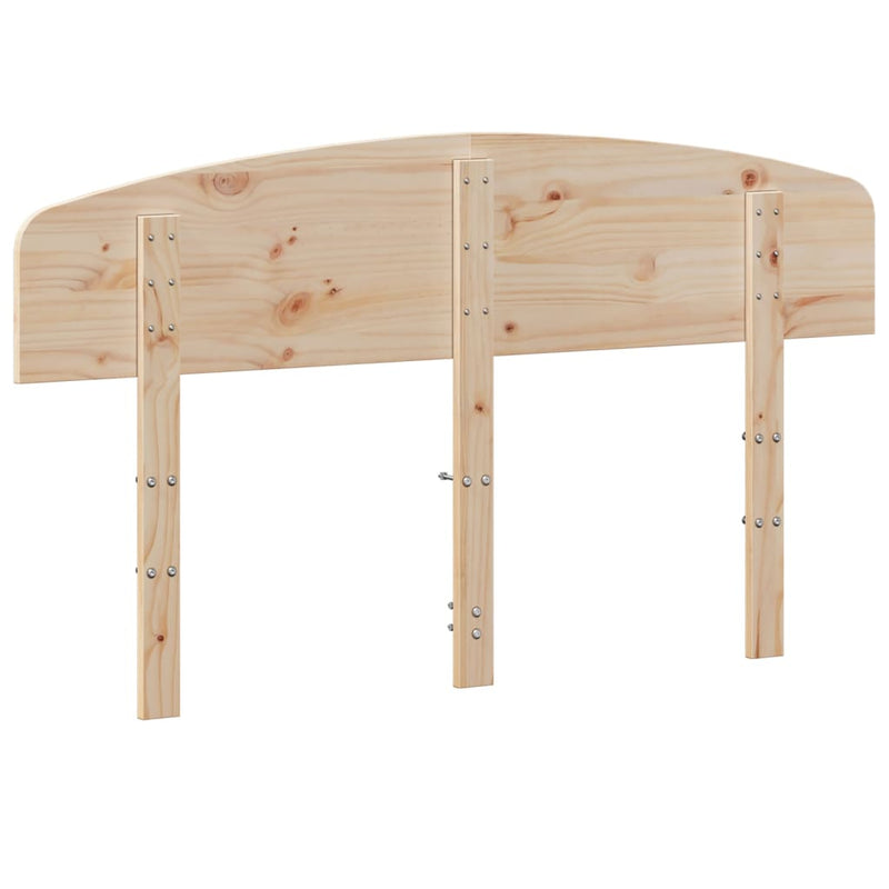 vidaXL tömör fenyőfa fejtámla 160 cm