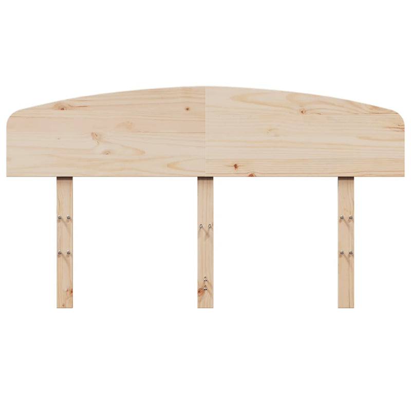 vidaXL tömör fenyőfa fejtámla 140 cm