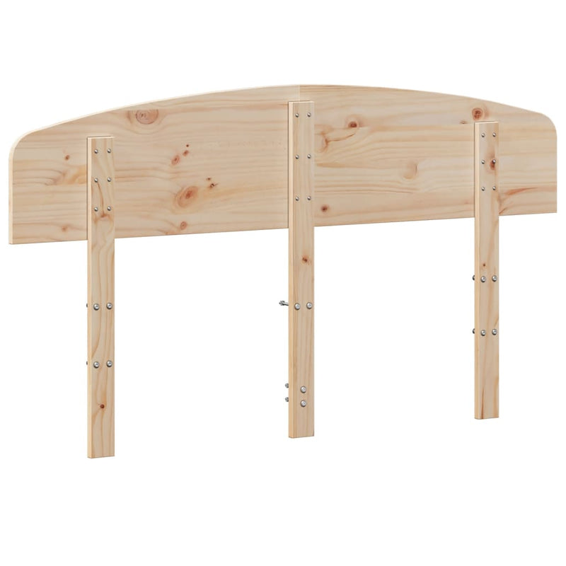 vidaXL tömör fenyőfa fejtámla 140 cm