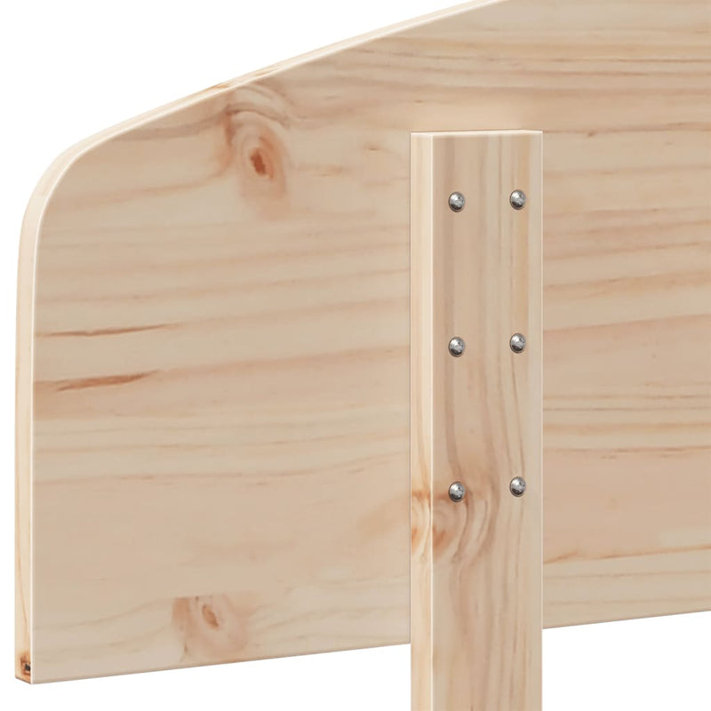 vidaXL tömör fenyőfa fejtámla 140 cm