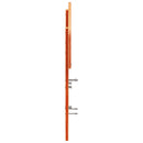 vidaXL viaszbarna tömör fenyőfa fejtámla 120 cm