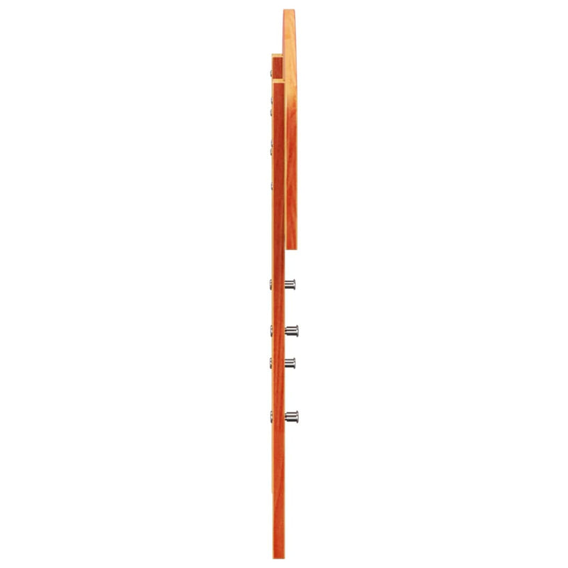 vidaXL viaszbarna tömör fenyőfa fejtámla 100 cm