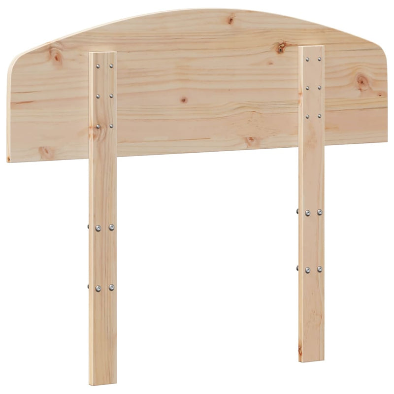 vidaXL tömör fenyőfa fejtámla 90 cm