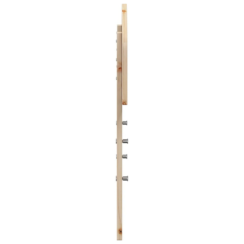 vidaXL tömör fenyőfa fejtámla 75 cm