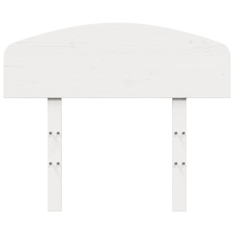 vidaXL fehér tömör fenyőfa fejtámla 75 cm